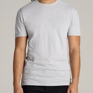 American Tall Slub Tee in Vapor Grey - Tall Men's Shirts Size LL / Tall / Vapor